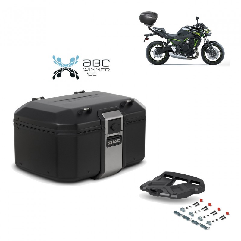 SHAD Rear trunk + grill mounting bracket TR55 TERRA BLACK EDITION KIT-455127