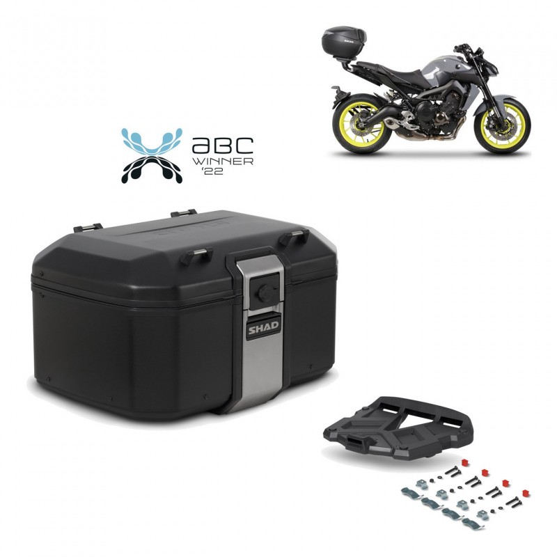SHAD Rear trunk + grill mounting bracket TR55 TERRA BLACK EDITION KIT-455143
