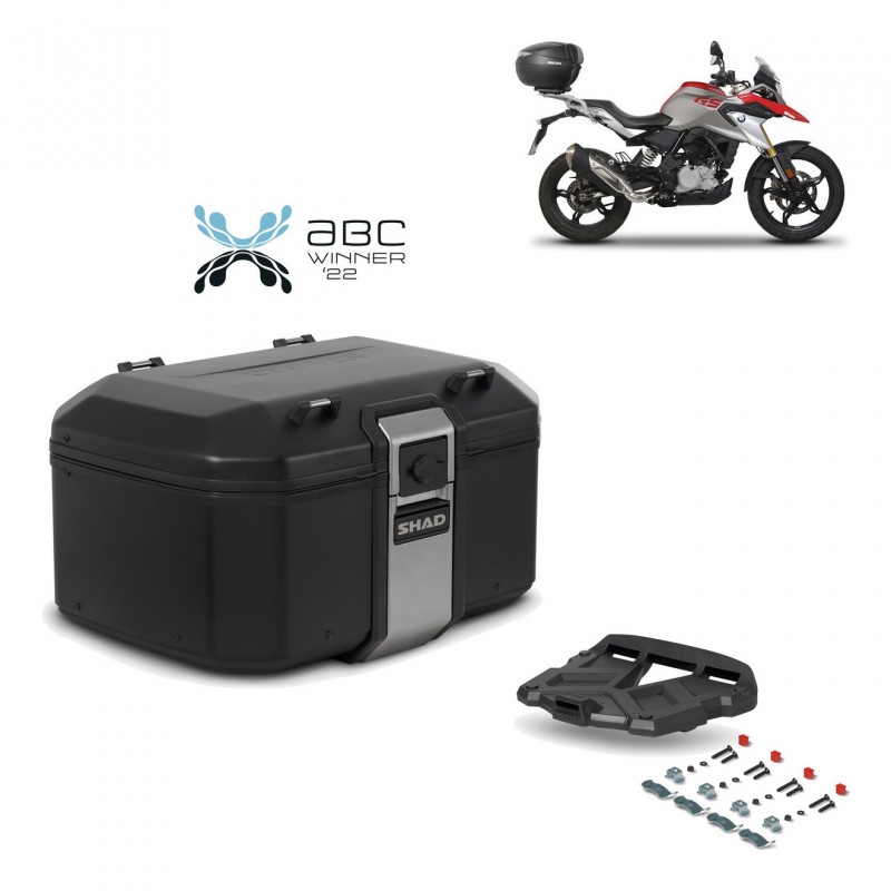 SHAD Rear trunk + grill mounting bracket TR55 TERRA BLACK EDITION KIT-455153