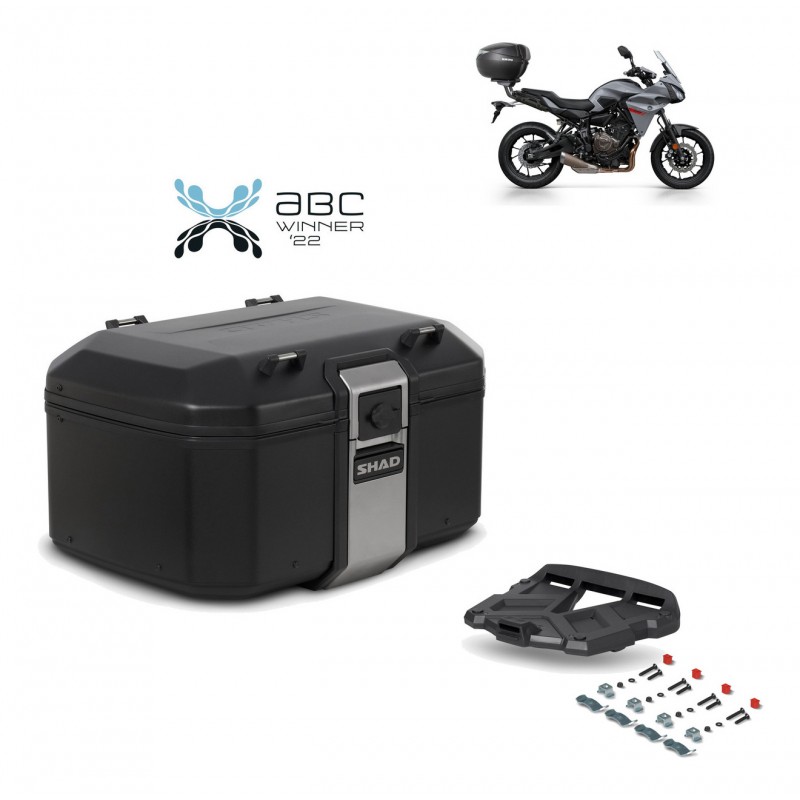 SHAD Rear trunk + grill mounting bracket TR55 TERRA BLACK EDITION KIT-455187
