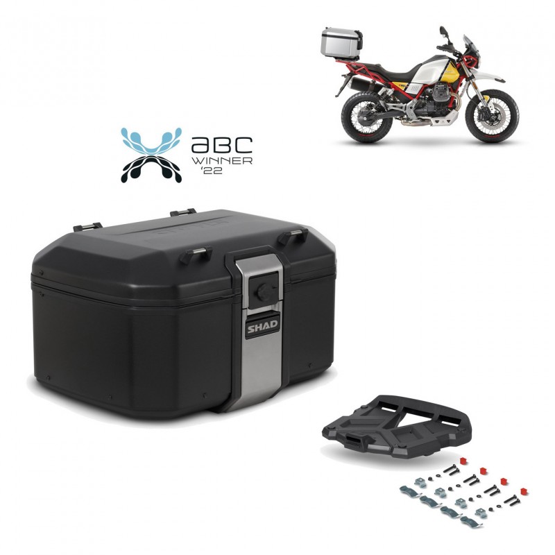 SHAD Rear trunk + grill mounting bracket TR55 TERRA BLACK EDITION KIT-455225
