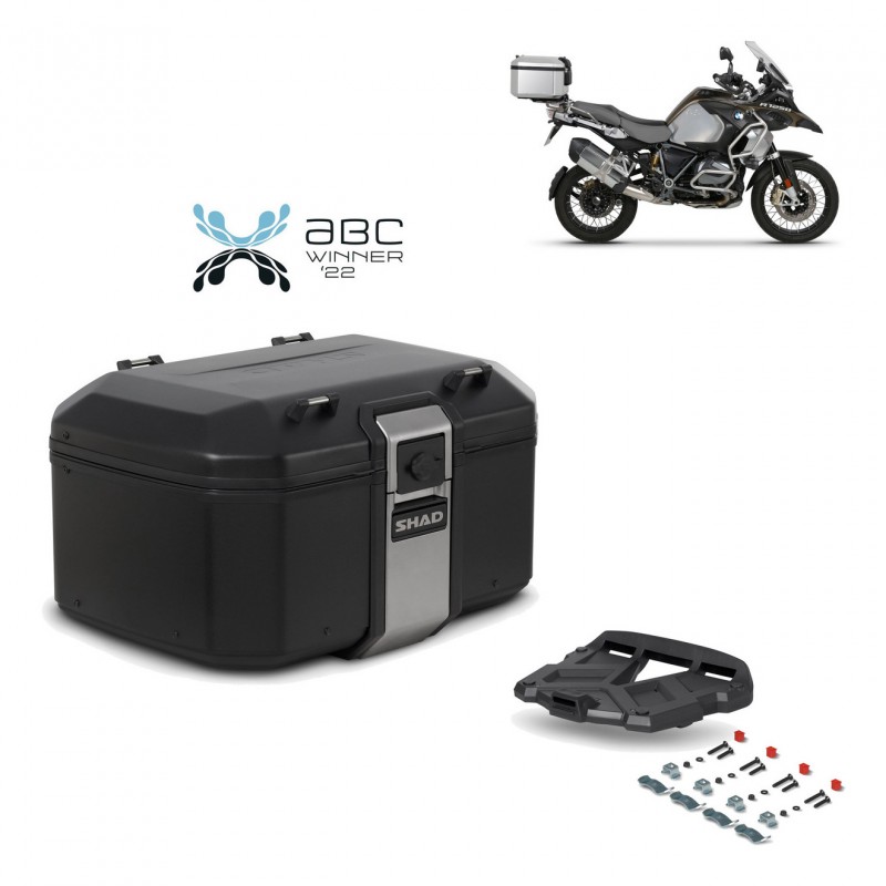 SHAD Rear trunk + grill mounting bracket TR55 TERRA BLACK EDITION KIT-455237