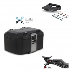SHAD Rear trunk + mounting bracket grill TR55 TERRA BLACK EDITION KIT-455271