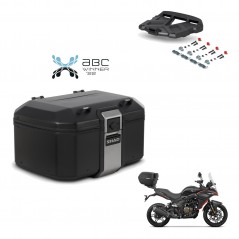 SHAD Rear trunk + mounting bracket grill TR55 TERRA BLACK EDITION KIT-455343