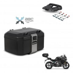 SHAD Baul trasero + soporte montaje parrilla TR55 TERRA BLACK EDITION KIT-455355
