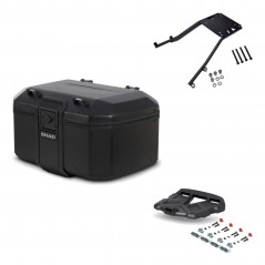 SHAD Baul trasero + parrilla soporte montaje TR55 TERRA PURE BLACK KIT-455375