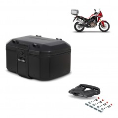 SHAD Baul trasero + parrilla soporte montaje TR55 TERRA PURE BLACK KIT-455383