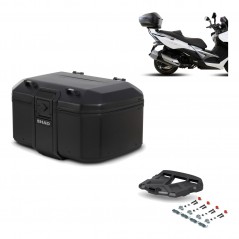 SHAD Rear trunk + grill mounting bracket TR55 TERRA PURE BLACK KIT-455411