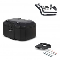 SHAD Baul trasero + parrilla soporte montaje TR55 TERRA PURE BLACK KIT-455425