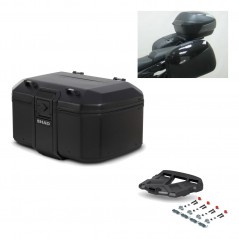 SHAD Rear trunk + grill mounting bracket TR55 TERRA PURE BLACK KIT-455429