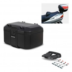 SHAD Rear trunk + grill mounting bracket TR55 TERRA PURE BLACK KIT-455433