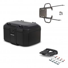 SHAD Baul trasero + parrilla soporte montaje TR55 TERRA PURE BLACK KIT-455441