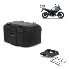 SHAD Rear trunk + grill mounting bracket TR55 TERRA PURE BLACK KIT-455451