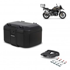 SHAD Baul trasero + parrilla soporte montaje TR55 TERRA PURE BLACK KIT-455463