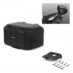 SHAD Baul trasero + parrilla soporte montaje TR55 TERRA PURE BLACK KIT-455477