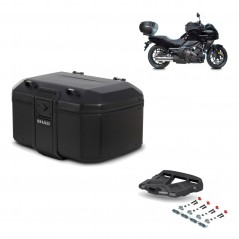 SHAD Rear trunk + grill mounting bracket TR55 TERRA PURE BLACK KIT-455517