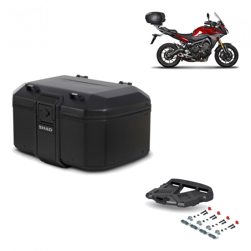 SHAD Rear trunk + grill mounting bracket TR55 TERRA PURE BLACK KIT-455531