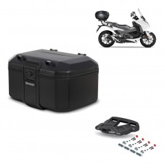 SHAD Baul trasero + parrilla soporte montaje TR55 TERRA PURE BLACK KIT-455541
