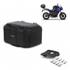 SHAD Baul trasero + parrilla soporte montaje TR55 TERRA PURE BLACK KIT-455553