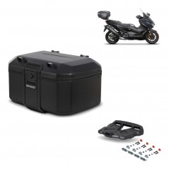 SHAD Baul trasero + parrilla soporte montaje TR55 TERRA PURE BLACK KIT-455579