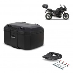SHAD Rear trunk + grill mounting bracket TR55 TERRA PURE BLACK KIT-455581