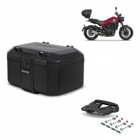 SHAD Rear trunk + grill mounting bracket TR55 TERRA PURE BLACK KIT-455589