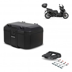 SHAD Baul trasero + parrilla soporte montaje TR55 TERRA PURE BLACK KIT-455629