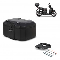 SHAD Rear trunk + grill mounting bracket TR55 TERRA PURE BLACK KIT-455655