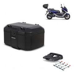 SHAD Rear trunk + grill mounting bracket TR55 TERRA PURE BLACK KIT-455665