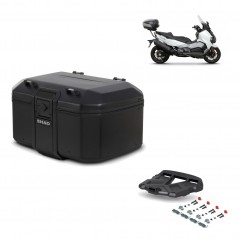 SHAD Baul trasero + parrilla soporte montaje TR55 TERRA PURE BLACK KIT-455667