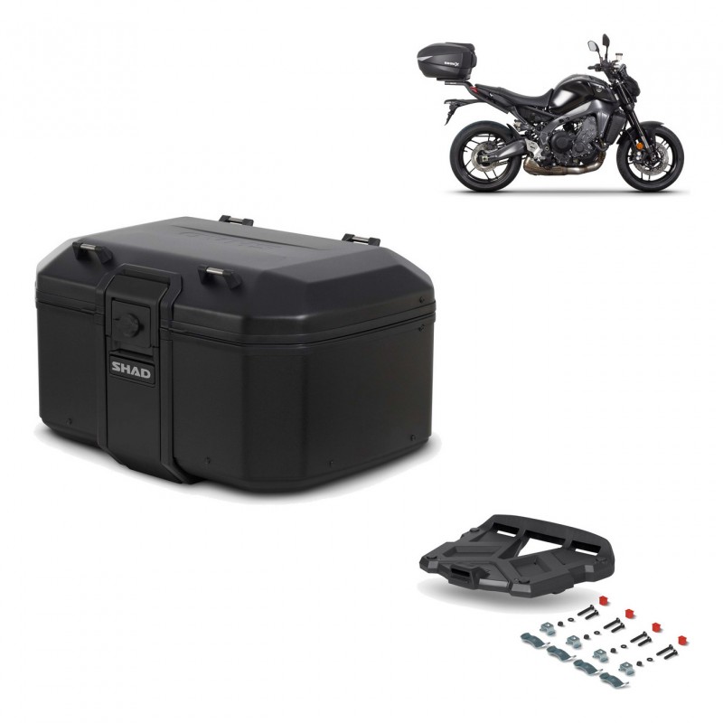 SHAD Rear trunk + grill mounting bracket TR55 TERRA PURE BLACK KIT-455679