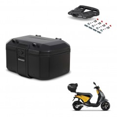 SHAD Baul trasero + soporte montaje parrilla TR55 TERRA PURE BLACK KIT-455723