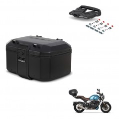 SHAD Baul trasero + soporte montaje parrilla TR55 TERRA PURE BLACK KIT-455749