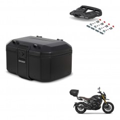 SHAD Baul trasero + soporte montaje parrilla TR55 TERRA PURE BLACK KIT-455769