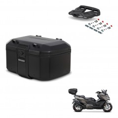 SHAD Baul trasero + soporte montaje parrilla TR55 TERRA PURE BLACK KIT-455791