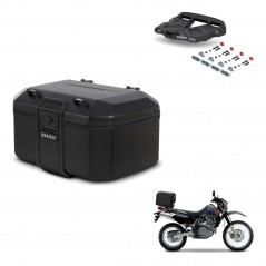 SHAD Baul trasero + soporte montaje parrilla TR55 TERRA PURE BLACK KIT-455797