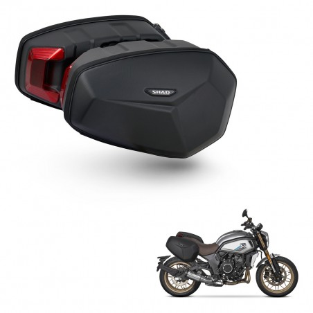 SHAD Maletas laterales + soporte montaje HARD SHELL E48SR KIT-458271