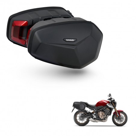 SHAD Maletas laterales + soporte montaje HARD SHELL E48SR KIT-458272