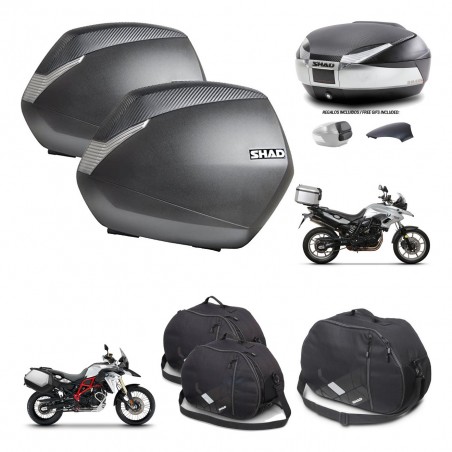 SHAD Trunk SH48 backrest cover + mounting bracket SH36 suitcases accessories KIT-458383