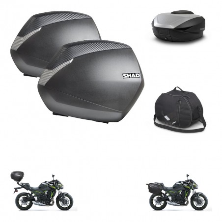 SHAD SH59 trunk + mounting bracket SH36 suitcases accessories 59L KIT-458434