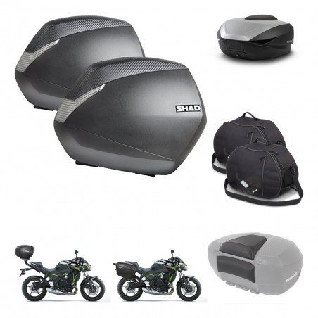 SHAD Baul SH59 + soporte montaje maletas SH36 accesorios 59L KIT-458455