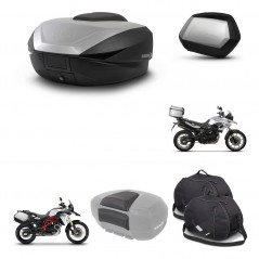SHAD Maletas SH35 PREMIUM + soporte montaje baul SH59 accesorios 59L KIT-458464