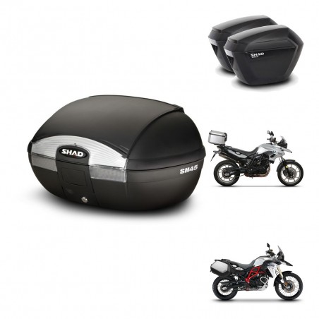 SHAD Maletas sh23 + soporte montaje baul SH45 KIT-458680
