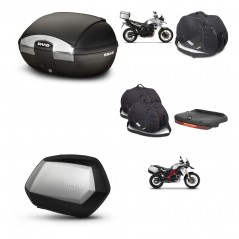 SHAD Maletas SH35 PREMIUM + soporte montaje baul SH45 accesorios KIT-458694