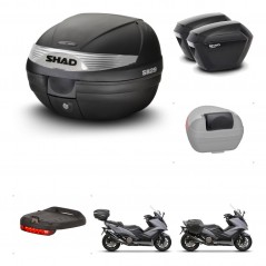 SHAD SH23 suitcases + mounting bracket SH29 trunk accessories KIT-458802