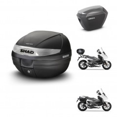 SHAD SH23 alu suitcases + mounting bracket SH29 trunk KIT-458824