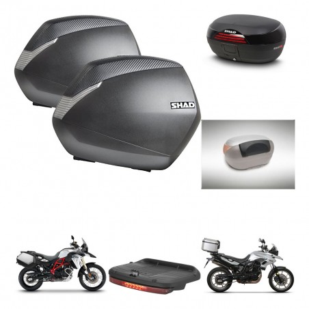 SHAD Baul SH46 + soporte montaje maletas SH36 accesorios 45 L KIT-458867