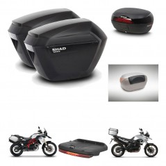 SHAD SH46 trunk + mounting bracket sh23 suitcases accessories 45 L KIT-458869