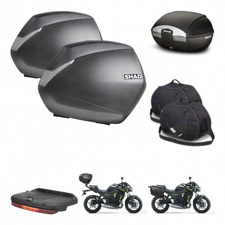 SHAD Baul SH45 + soporte montaje maletas SH36 accesorios KIT-458973