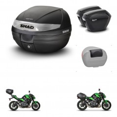SHAD SH23 suitcases + mounting bracket SH29 trunk accessories KIT-459095